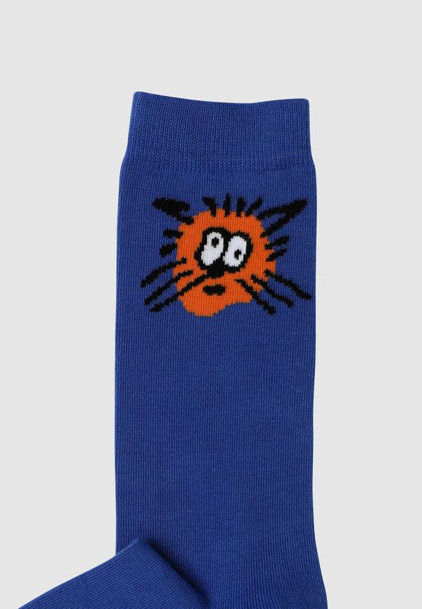 Lousy Livin Underwear Socks Tiger Imperial Blue