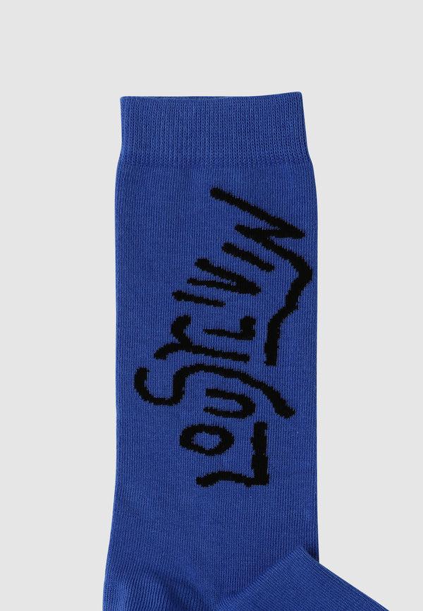 Lousy Livin Underwear Socks Tiger Imperial Blue