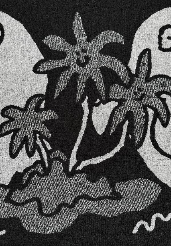 Lousy Livin Underwear Towel Dolphins Black