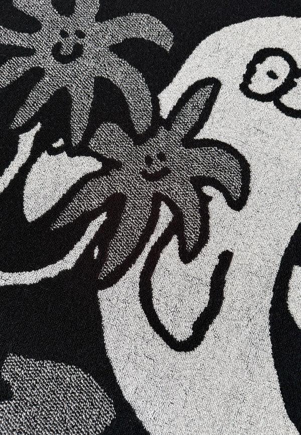 Lousy Livin Underwear Towel Dolphins Black