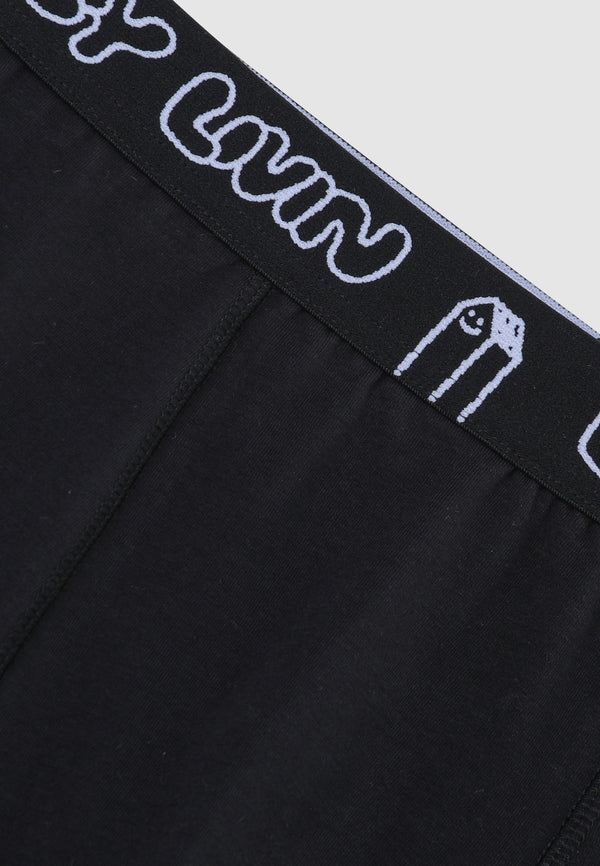 Lousy Livin Underwear TRUNKS 2 PACK Black