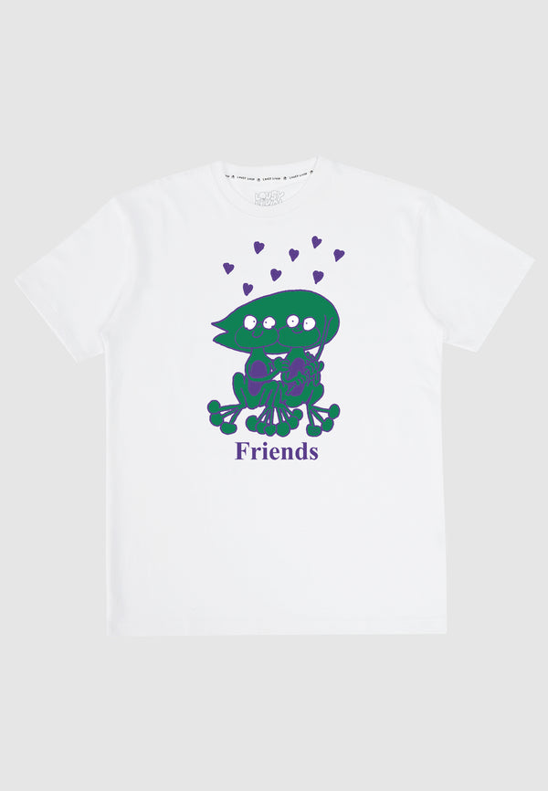 lousy livin underwear Lousy T-Shirt "Lousy Friends" White