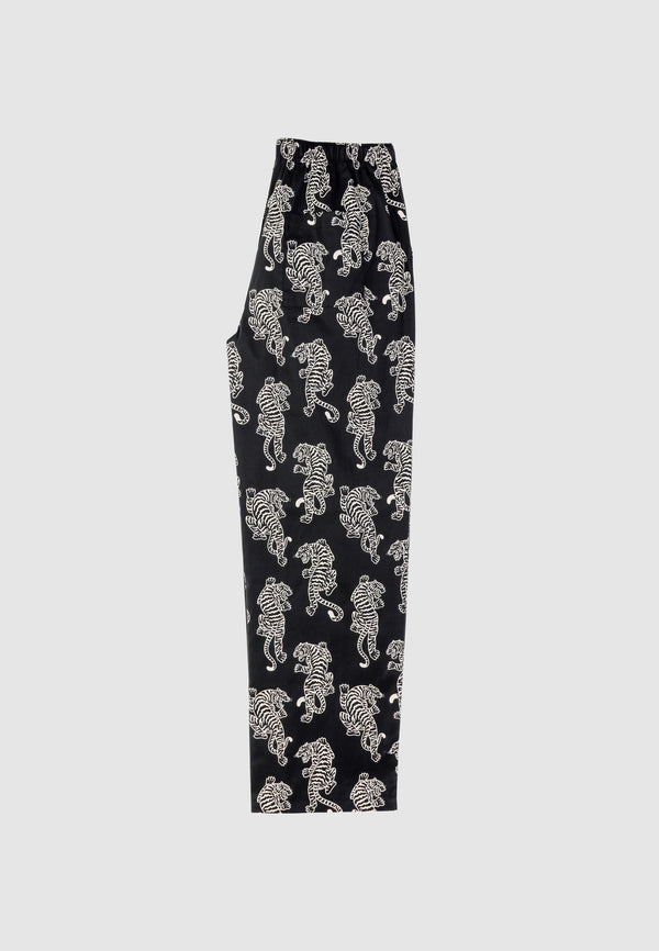 Lousy Livin Underwear Pyjama Pant Broderson Tiger Black