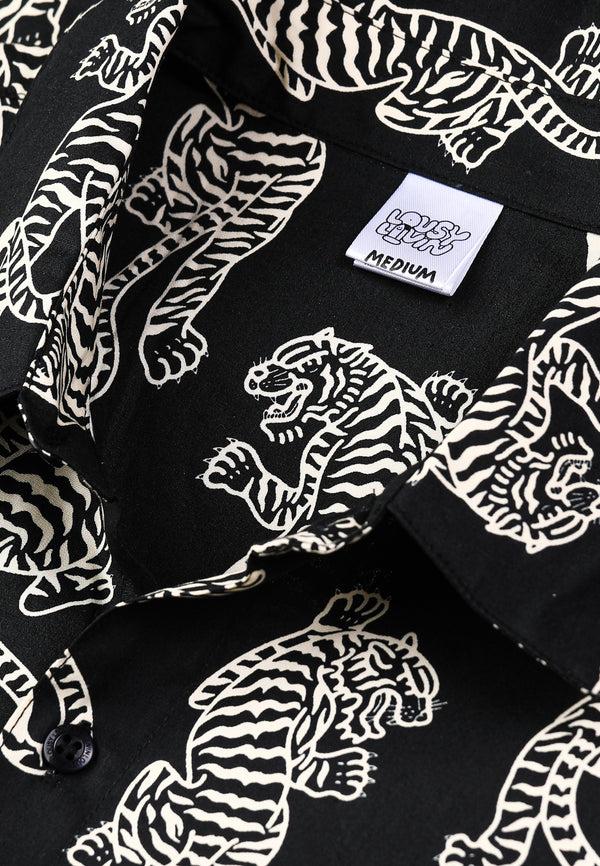 Lousy Livin Underwear Shirt S/S "Shirt Broderson Tig Black