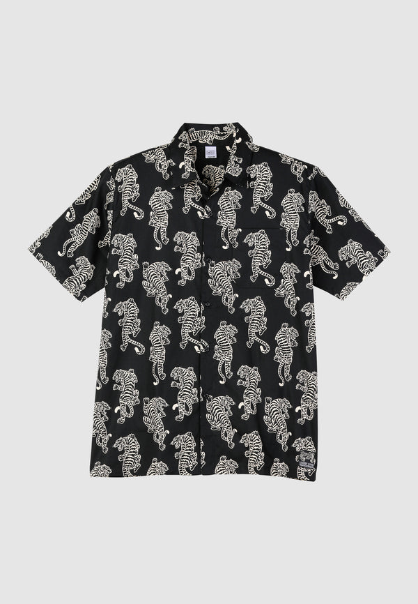 lousy livin underwear Shirt S/S "Shirt Broderson Tig Black