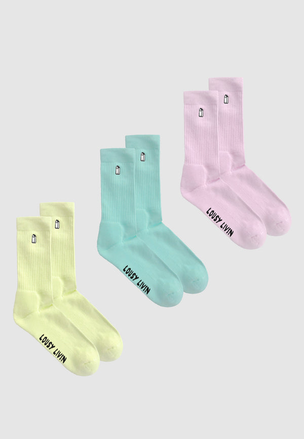 lousy livin underwear Street Court Socks 3er pack Spring