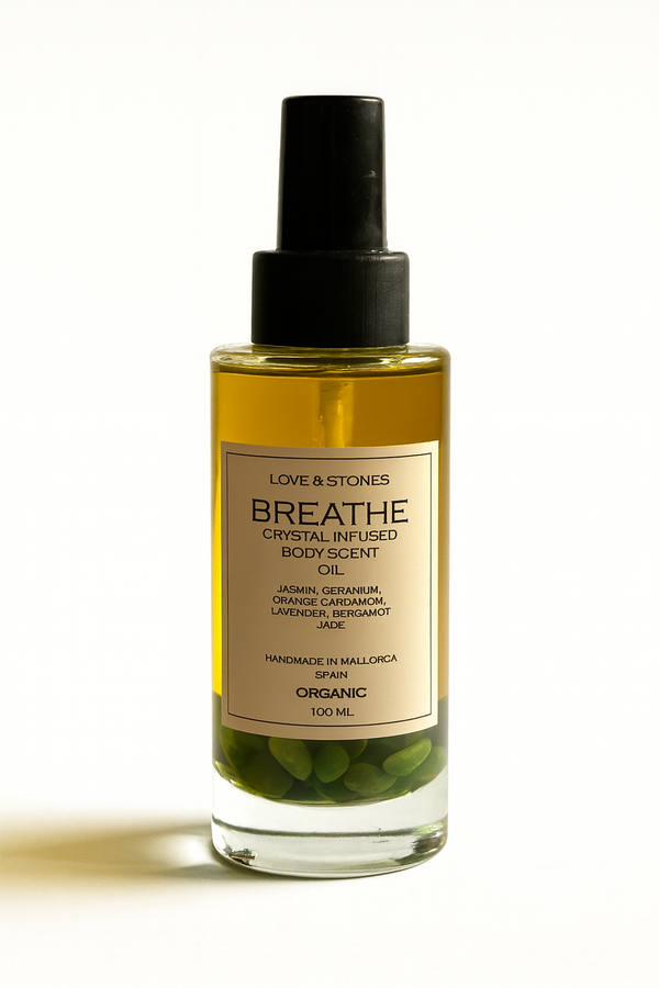 love & stones BREATHE - JADE INFUSED SCENTED BODY OIL Skin Care