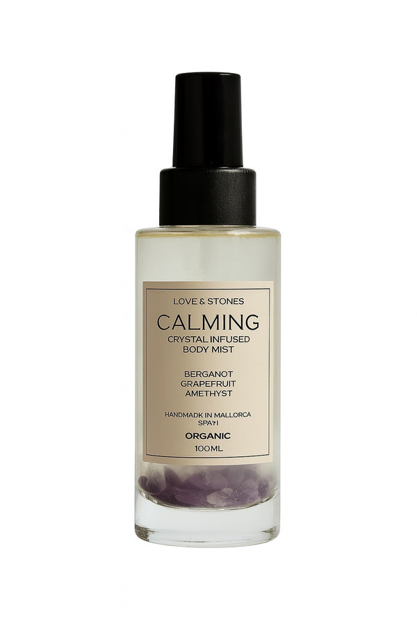 love & stones CALMING - AMETHYST CRYSTAL INFUSED SCENTED BODY MIST Skin Care