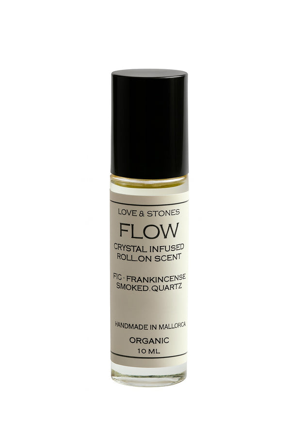 love & stones FLOW - SMOKED QUARTZ BODY SCENT ROLL ON Skin Care