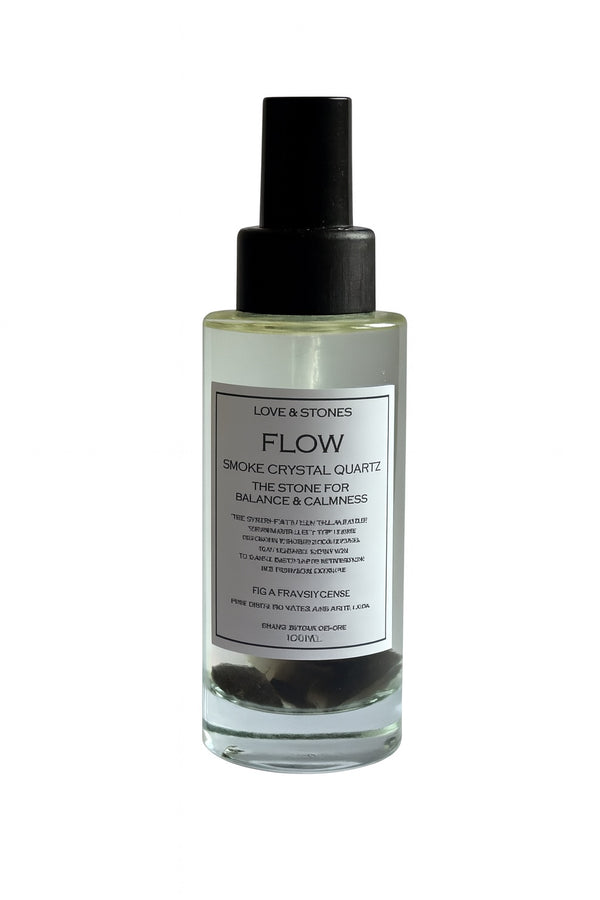 love & stones FLOW - SMOKED QUARTZ CRYSTAL STONE INFUSED MIST