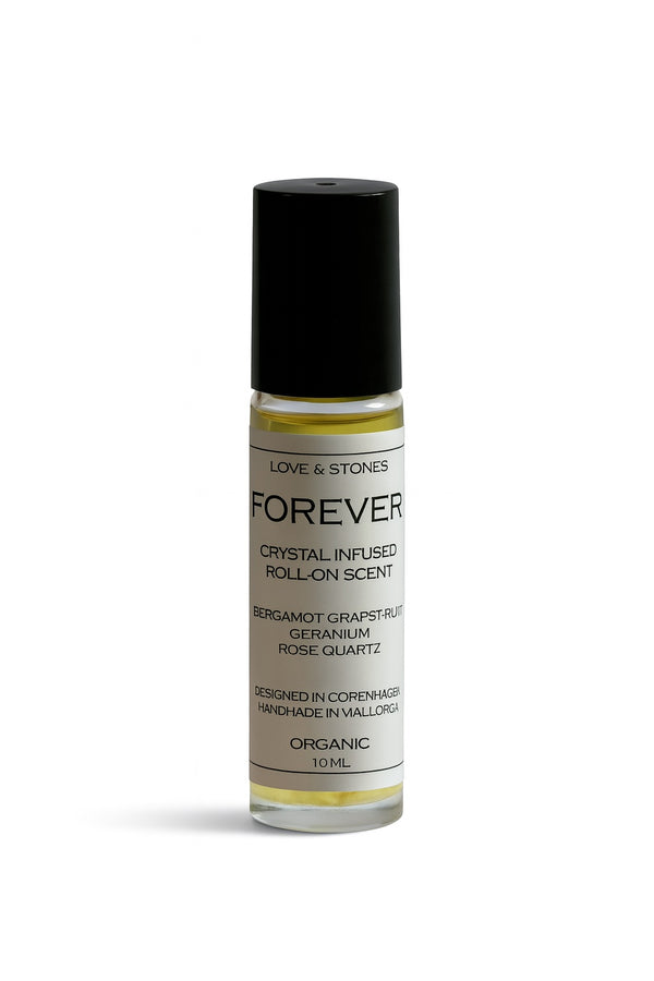 love & stones FOREVER - ROSE QUARTZ CRYSTAL INFUSED BODY SCENT ROLL ON Skin Care