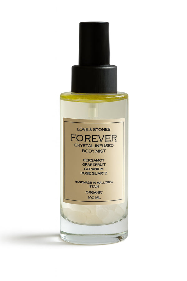 love & stones FOREVER - ROSE QUARTZ CRYSTAL INFUSED SCENTED BODY MIST Skin Care