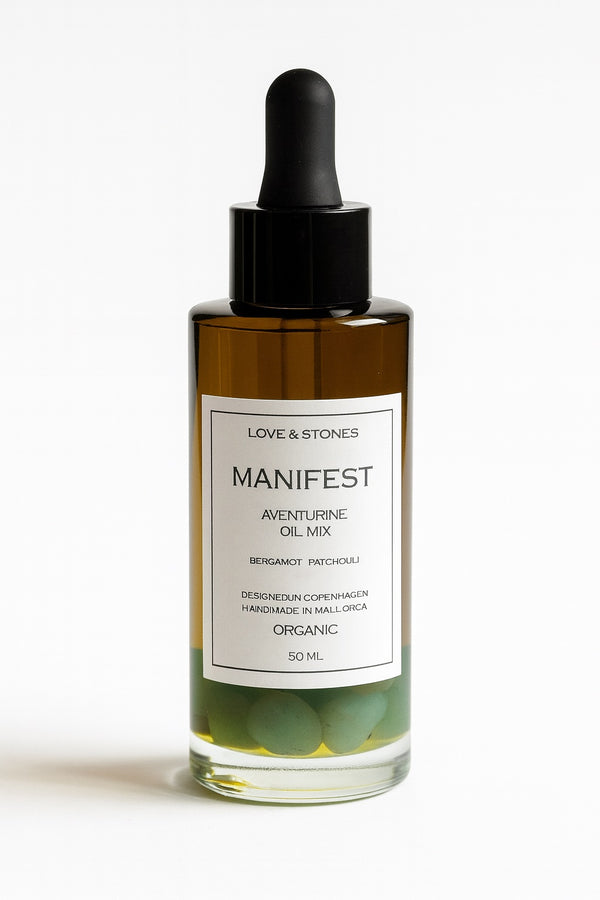 love & stones MANIFEST - SCENTED ENERGY AVENTURINE OIL BLEND LIFE STYLE