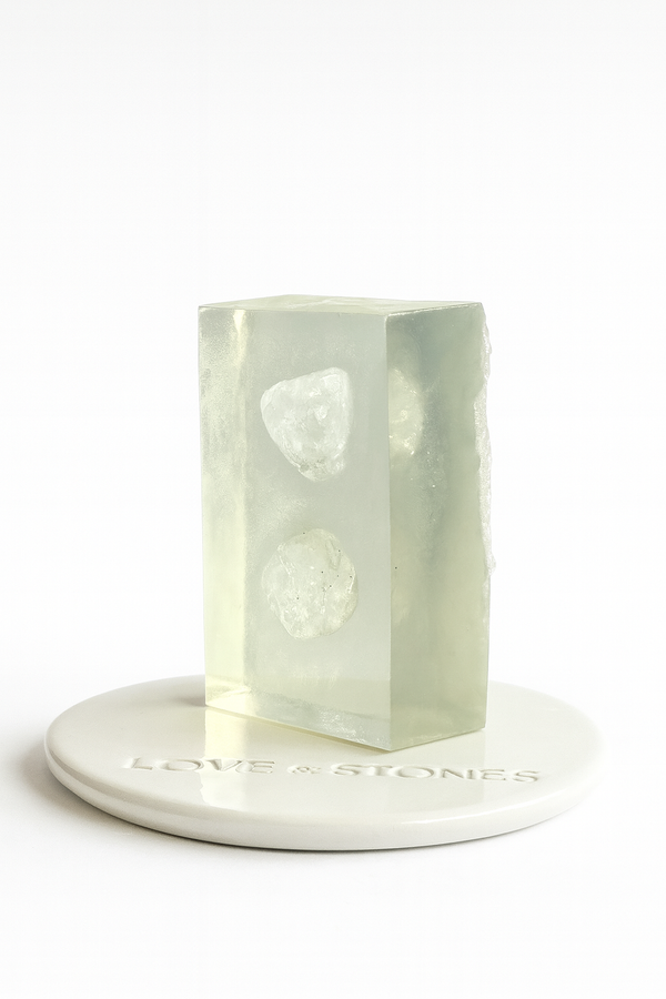 love & stones RAW ENERGY - CRYSTAL QUARTZ INFUSED SCENTED HAND SOAP Skin Care