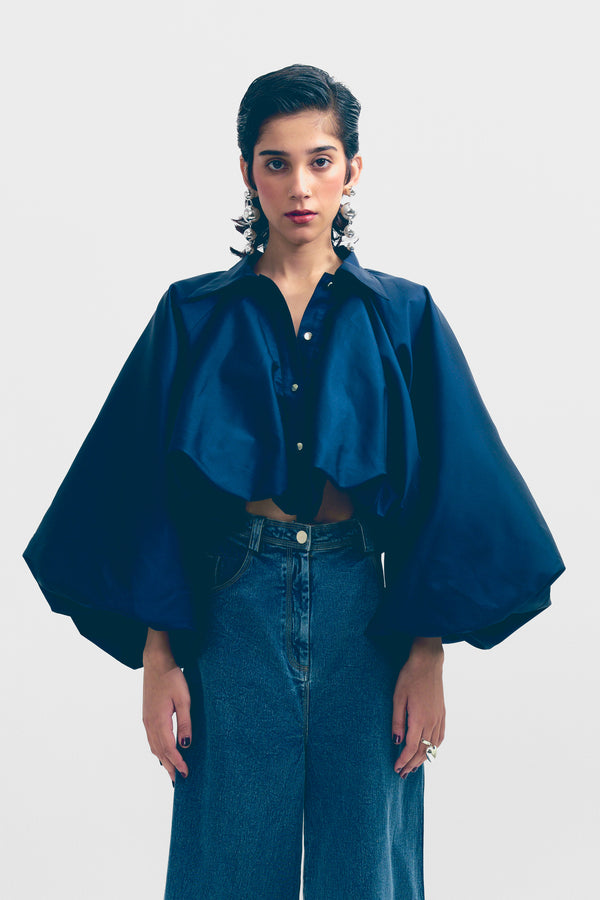 love birds Aloe Jacket - Navy