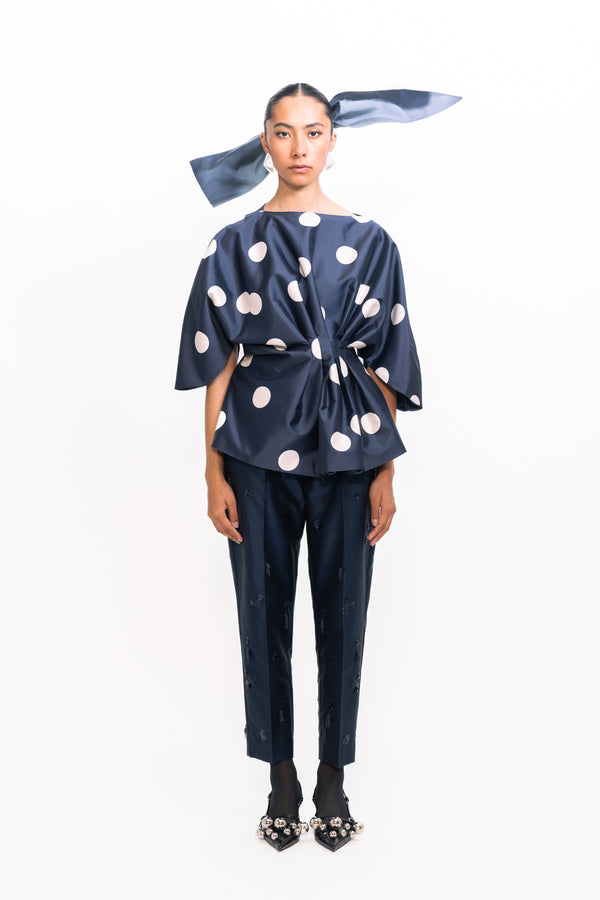 love birds Aloe Sequins Pants - Navy