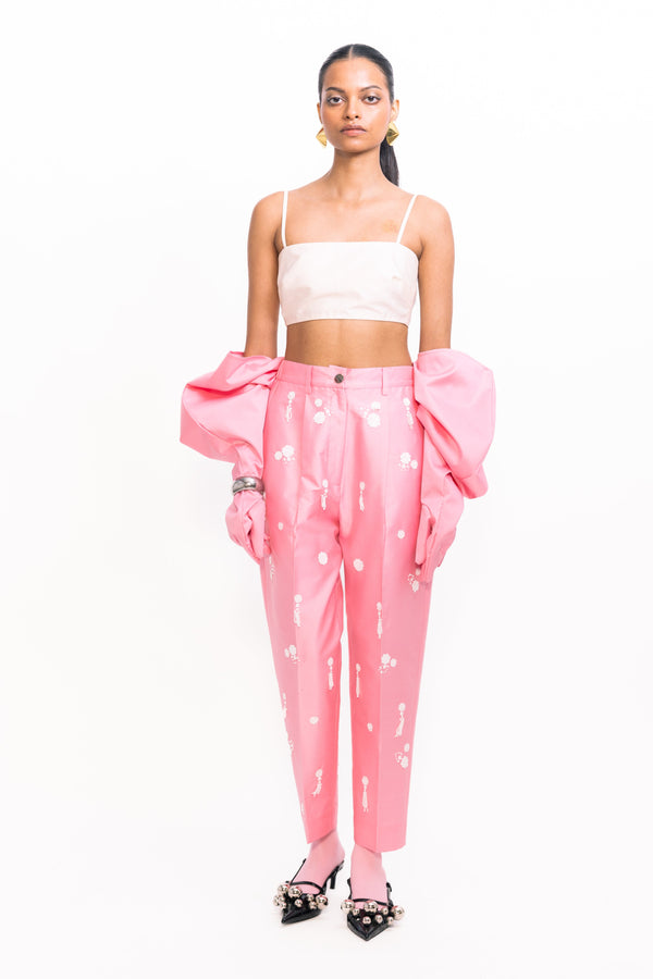 love birds Aloe Sequins Pants - Pink