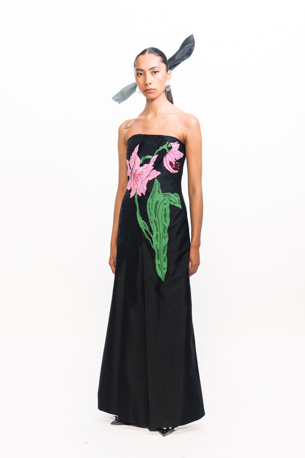 love birds Amelia Embroidered Dress