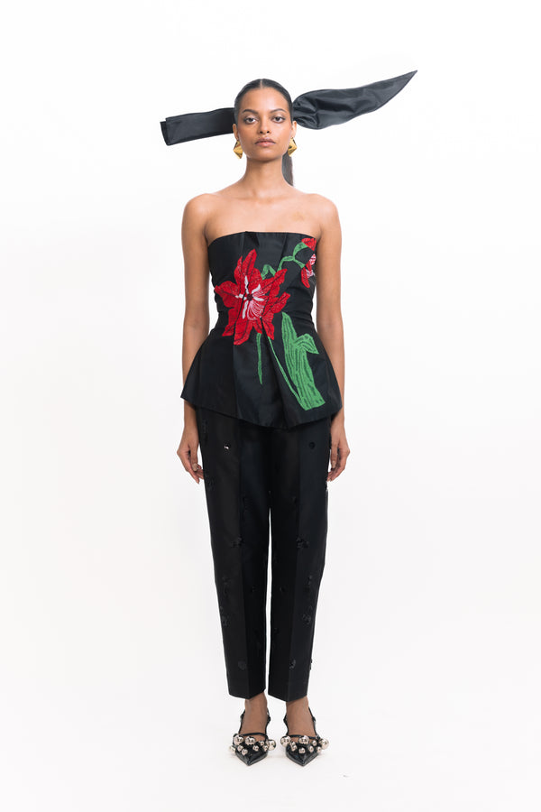 love birds Amelia Embroidered Top