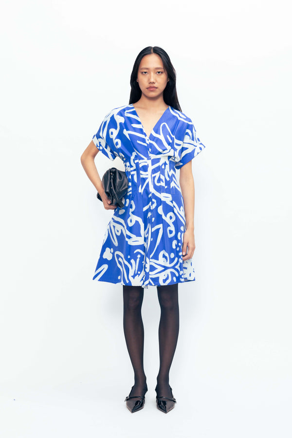 love birds Auriga Silk Dress