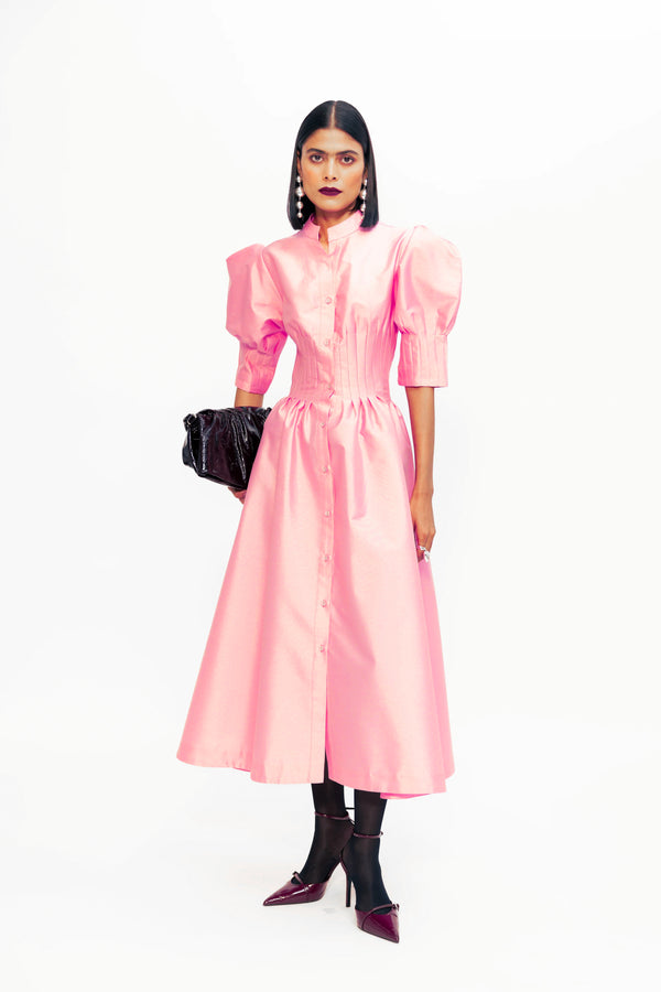 love birds Aurora Dress - Pink