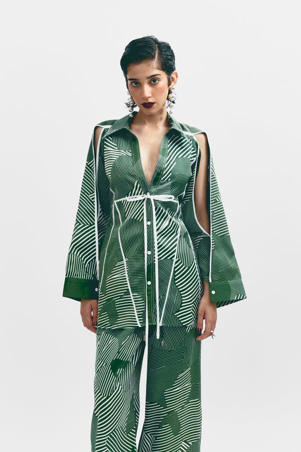 love birds Bisect Top