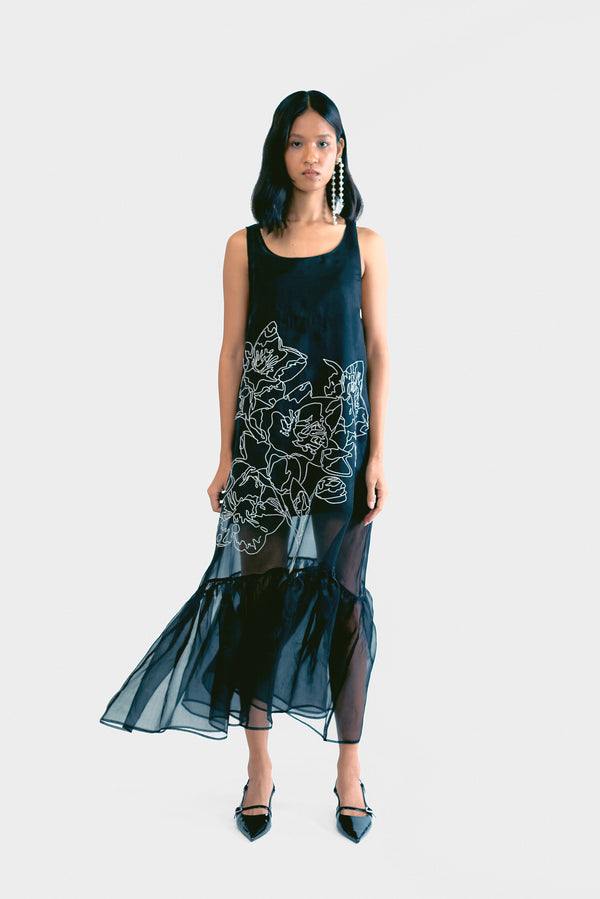 love birds Budapest Organza Dress