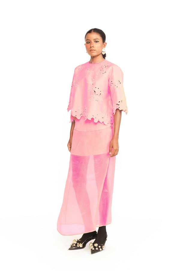 love birds Calla Skirt - Pink