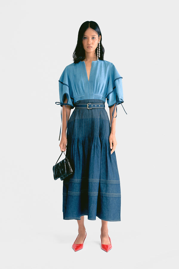 love birds Candy Denim Dress