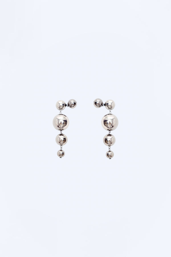 love birds Circle of life - Ball Earrings - Silver