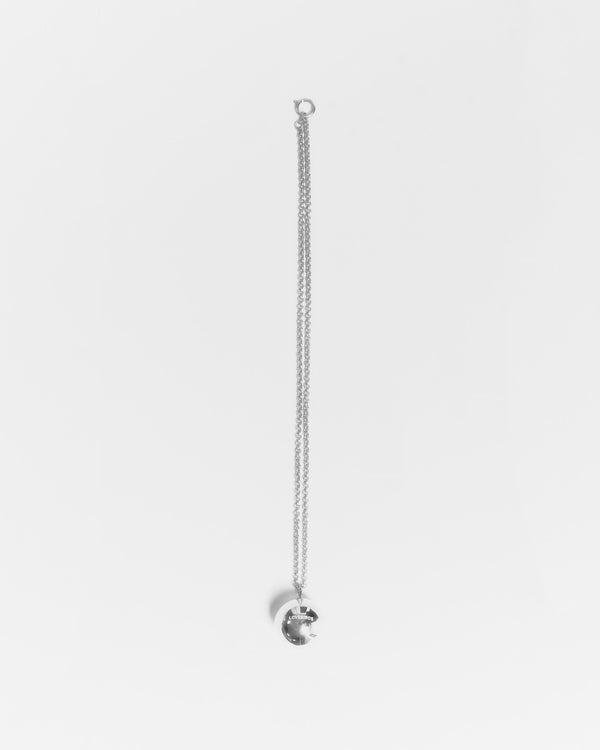 love birds Circle of Life Necklace - Silver