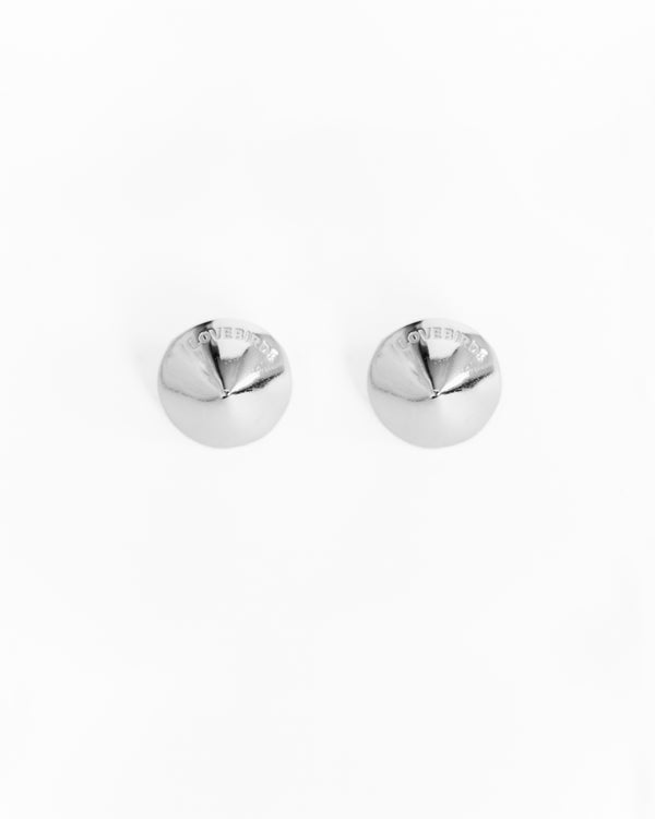 love birds Concave Earrings - Silver