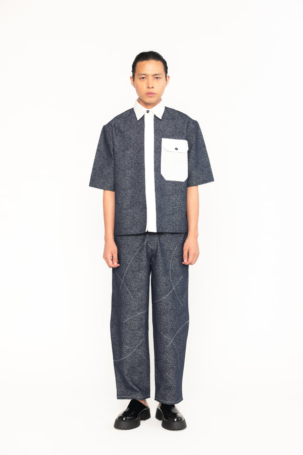 love birds Dasher Denim Shirt