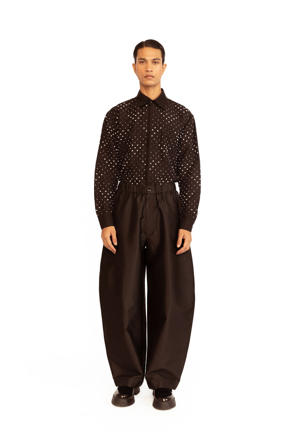 love birds Donovan Embroidered Shirt