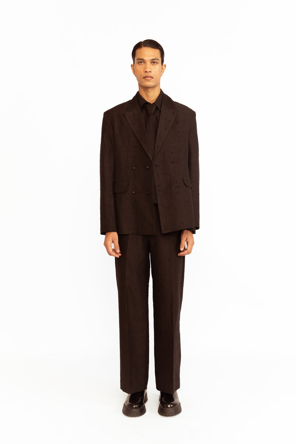 love birds Edgar Embroidered Blazer