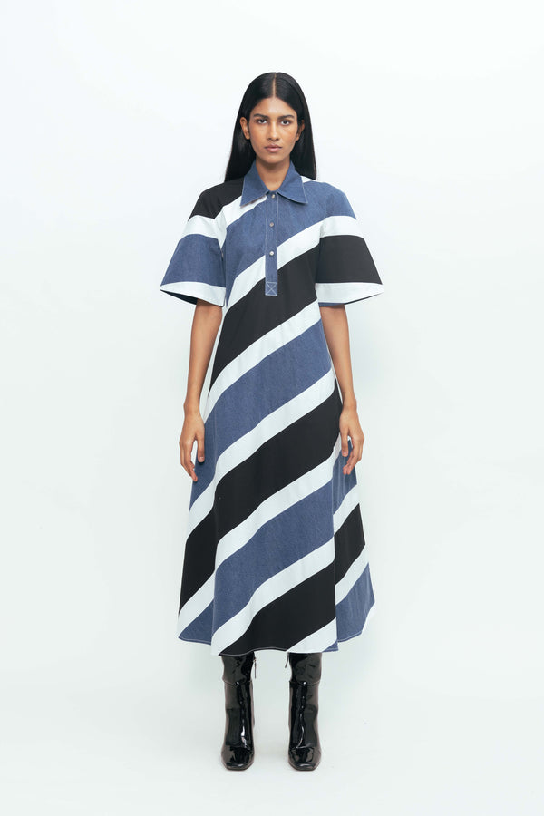 love birds Gravity Denim Dress