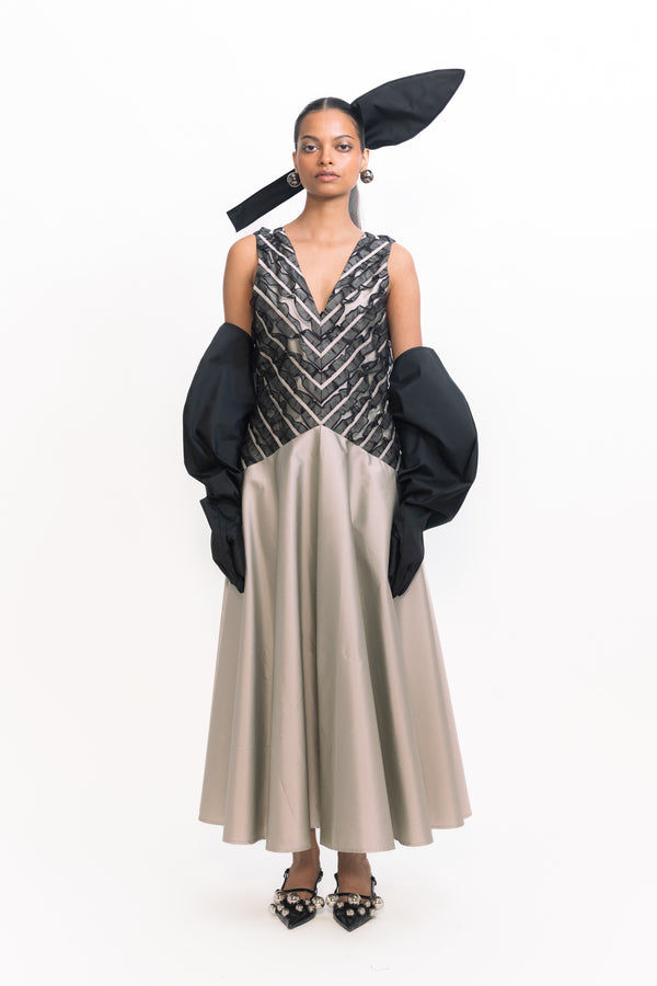 love birds Heather Ruffled Dress