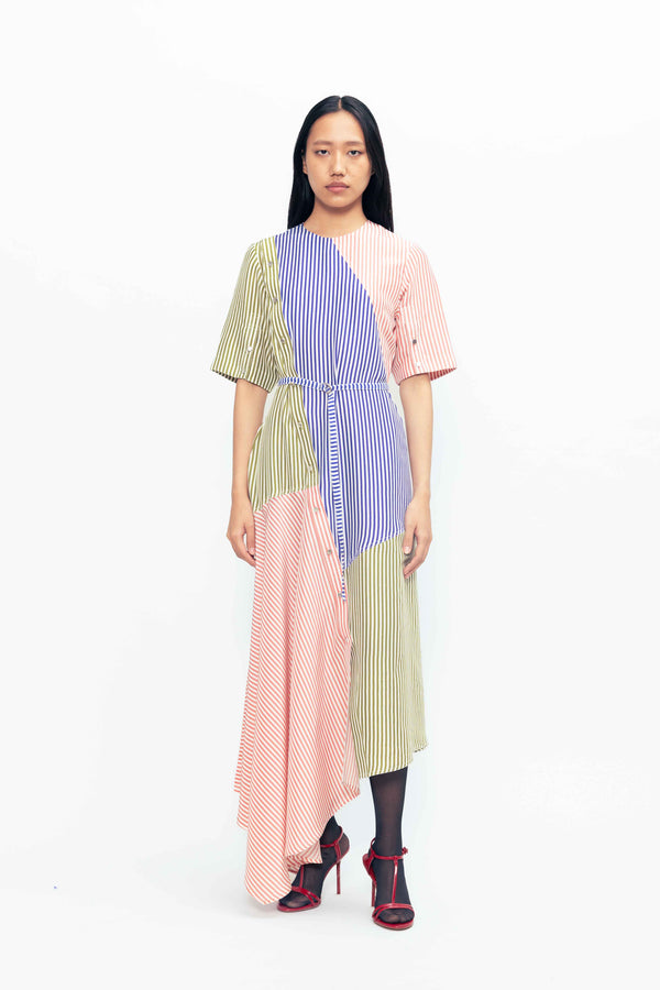 love birds Infinity Silk Dress