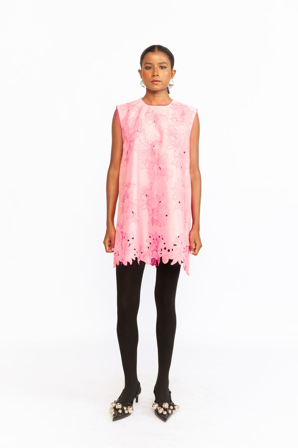 love birds Janis Dress - Pink