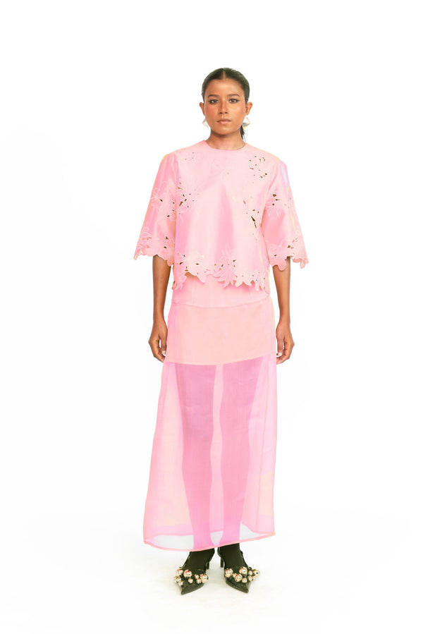 love birds Janis Top - Pink