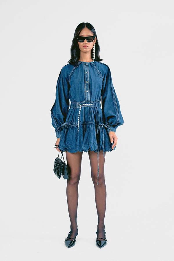 love birds Kristen Denim Dress