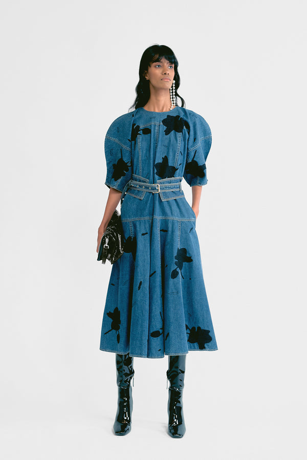 love birds Manhattan Denim Dress