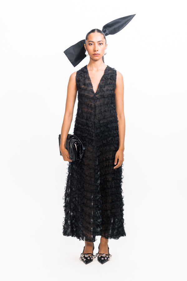 love birds Nadia Ruffled Dress