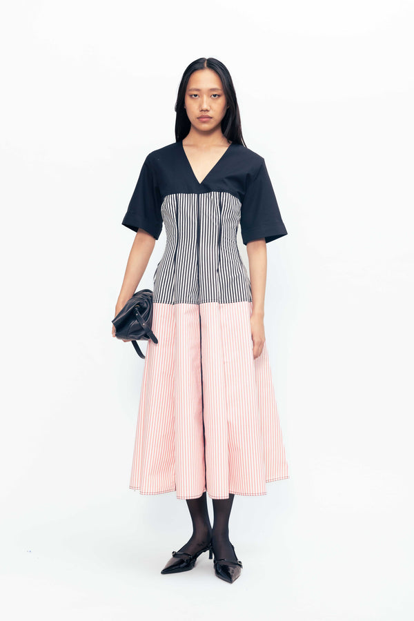 love birds Osaka Linear Dress