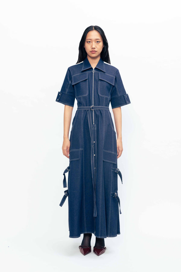 love birds Rigel Denim Dress