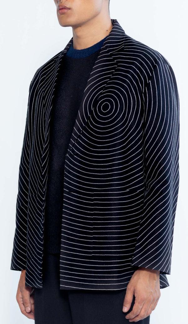 love birds Ripple Linen Blazer