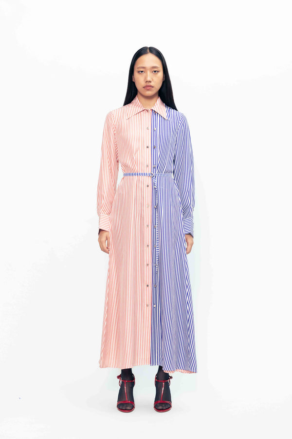 love birds Spica Silk Dress