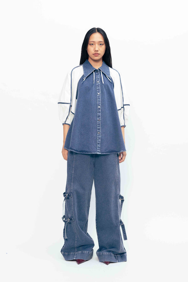 love birds Virgina Denim Trousers