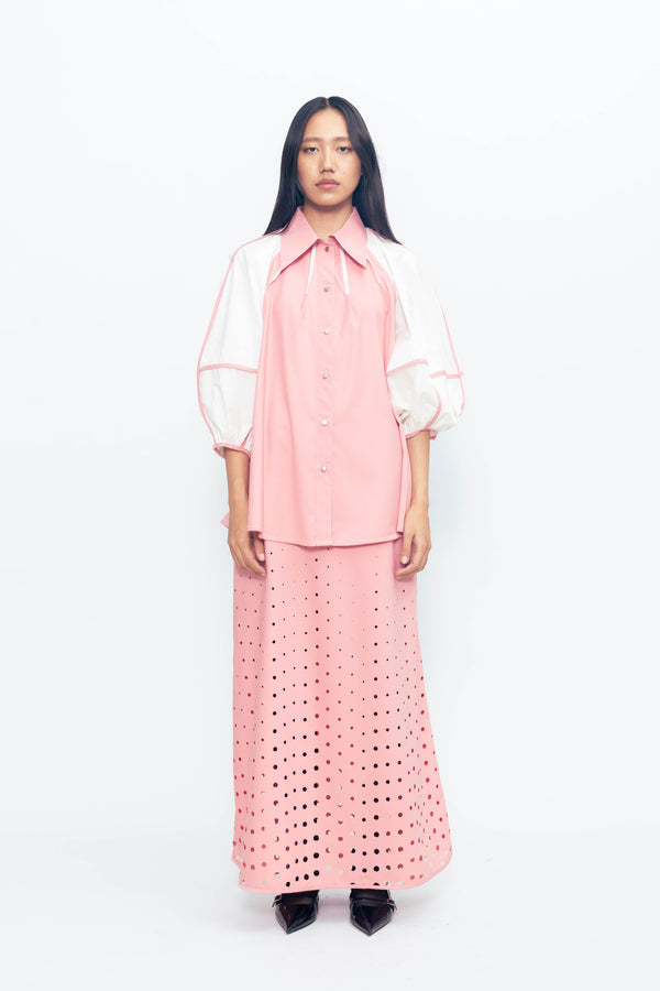 love birds Virgina Shirt - Pink