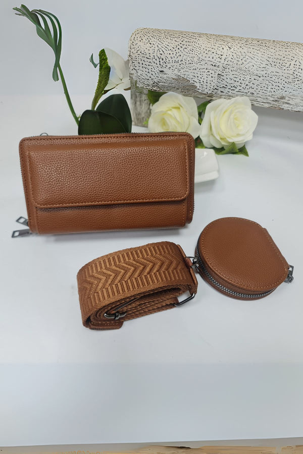 love my fashions Adjustable Strap Coin Pouch Crossbody Bag